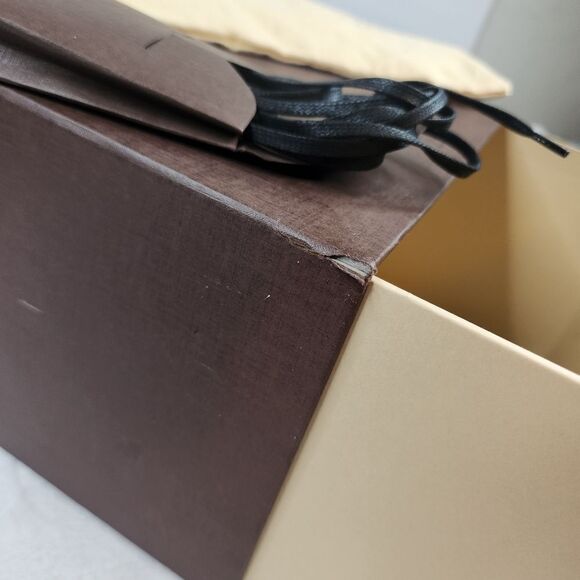 Louis Vuitton Men's Dark Whiskey Red Sword Leather Ankle Strap Boot Sz 8.5 - Picture 14 of 16